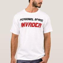 Personal Space Invader t-shirts