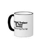 Personal Trainer At Your Service mugs