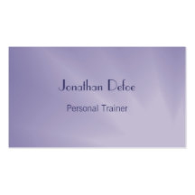 Personal Trainer Business Card