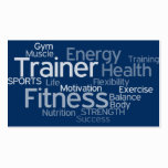 Personal Trainer Business Card business cards