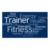 Personal Trainer Business Card