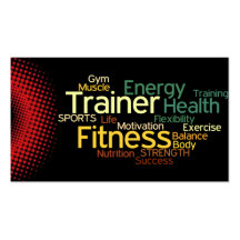 Personal Trainer Business Card
