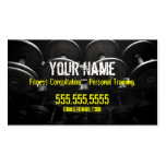 Personal Trainer Business Card