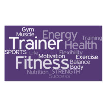 Personal Trainer Business Card