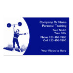 Personal Trainer Business Cards
