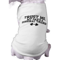 Personal Trainer pet clothing by magarmor Personal Trainer pet clothing