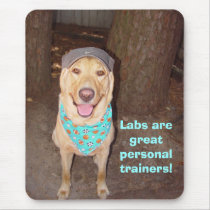 Personal Trainer mousepads by myrtieshuman Personal Trainer mousepads
