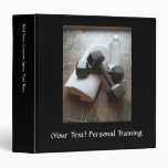 Personal Trainer or Fitness Dumbells Towel & Water binders