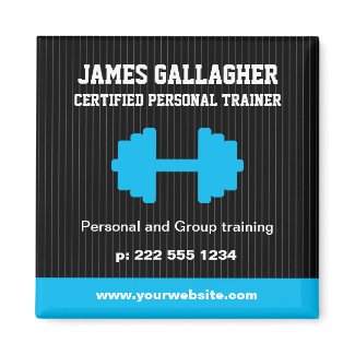 Personal Trainer Promotional Magnet magnet