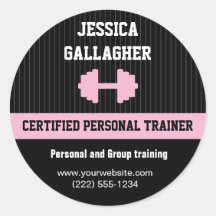 Personal Trainer Promotional Sticker