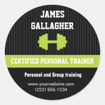 Personal Trainer Promotional Sticker