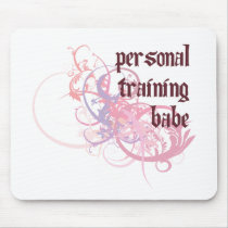 Personal Training Babe Mouse Pad