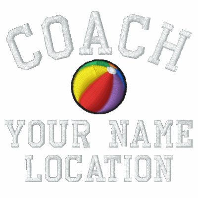 ¡Personalice el coche de la pelota de playa su nom Camiseta Polo Bordada ¡Personalice el coche de la pelota de playa su nom Camiseta Polo Bordada