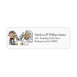 Personalisable Wedding Invitations Label