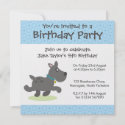 Top Dog Personalised Party Invite