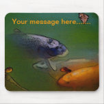 Personalised Koi Carp  Mousepad
