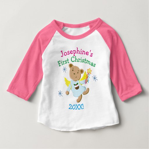 personalised teddy bear christmas angel t shirt zazzle personalised teddy bear christmas angel t shirt zazzle