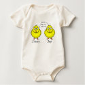 Personalised  Yes-We Are Twins-Chicks t-shirts