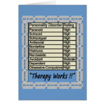 Personality Disorder 1 cards by ThePoisonApple Personality Disorder 1 cards
