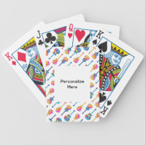 Personalizable GUITAR ART PLAYING CARDS playing cards