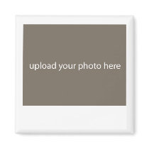 Personalizable Polaroid Photo Frame Magnets
