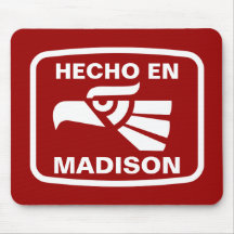Personalizado del personalizado del en Madison de  Alfombrilla De Ratón