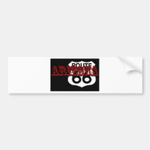 ¡Personalizar de la ruta 66 de Arizona él! Etiqueta De Parachoque