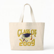 PERSONALIZE 2009 GRADUATION CANVAS BAGS