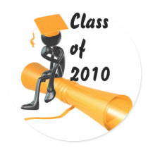 PERSONALIZE 2010 GRADUATIONS GIFTS stickers