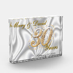 Personalize 30 Year Anniversary Award