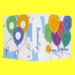 Personalize a Birthday Album binders