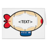 Personalize a Blimp, <TEXT> cards