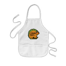 Personalize a Dinosaur, <YOUR TEXT> Apron