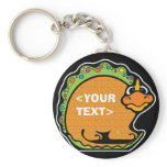 Personalize a Dinosaur, <YOUR TEXT> keychains
