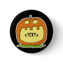 Personalize a Jack-O-Lantern, <TEXT> buttons by customize_it Personalize a Jack-O-Lantern, <TEXT> buttons
