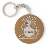 Personalize a Puppy Dog, <TEXT> keychains