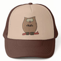 Personalize an Owl, <TEXT> hats