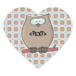 Personalize an Owl, <TEXT> stickers