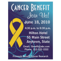 Personalize Benefit  - Childhood Cancer Flyer