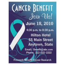 Personalize Cancer Benefit  - Cervical Cancer Flye Custom Flyer