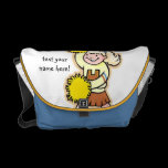 Personalize Cheerleader Rickshaw Messenger Bag messenger bags