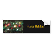 PERSONALIZE CHRISTMAS BUMPER STICKERS