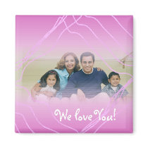 Personalize Christmas Gift Photo Magnet by dizzypixels Personalize Christmas Gift Photo Magnet
