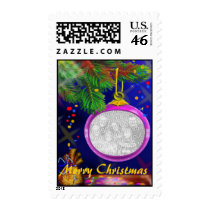 Personalize Christmas Photo Postage postage by dizzypixels Personalize Christmas Photo Postage postage