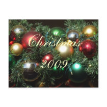 PERSONALIZE CHRISTMAS postcards