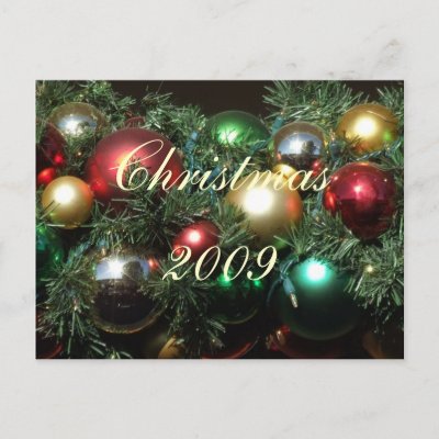 PERSONALIZE CHRISTMAS postcards