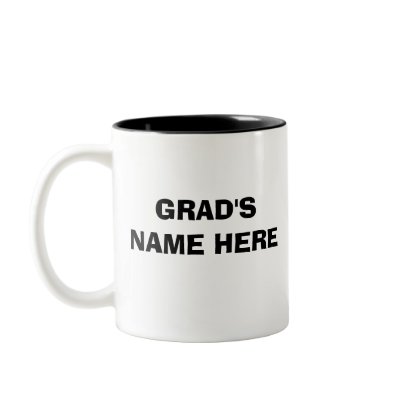 PERSONALIZE CLASS OF 09 GRAD COFFEE MUGS by WakadyWak