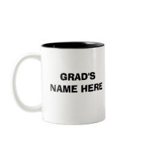 PERSONALIZE CLASS OF 09 GRAD mugs