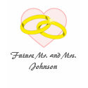 Personalize Clothing Shirt Future Mr. and Mrs
