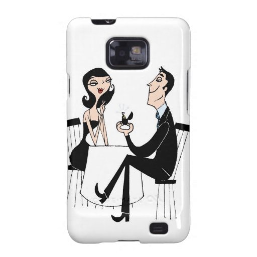 Personalize Cute Couple Samsung Galaxy S Cover